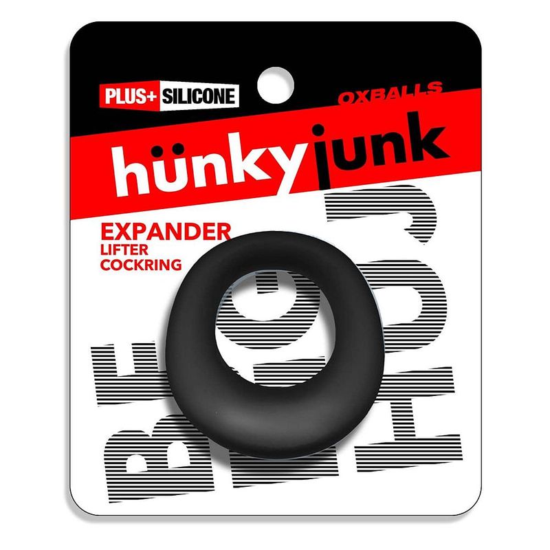 Expander Slim Scoop Cockring Black - Just for you desires