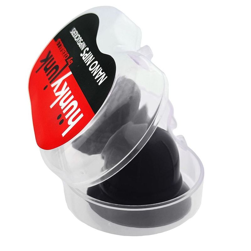 Nano Nips Nipple Sucker Silicone Black w Storage Case - Just for you desires