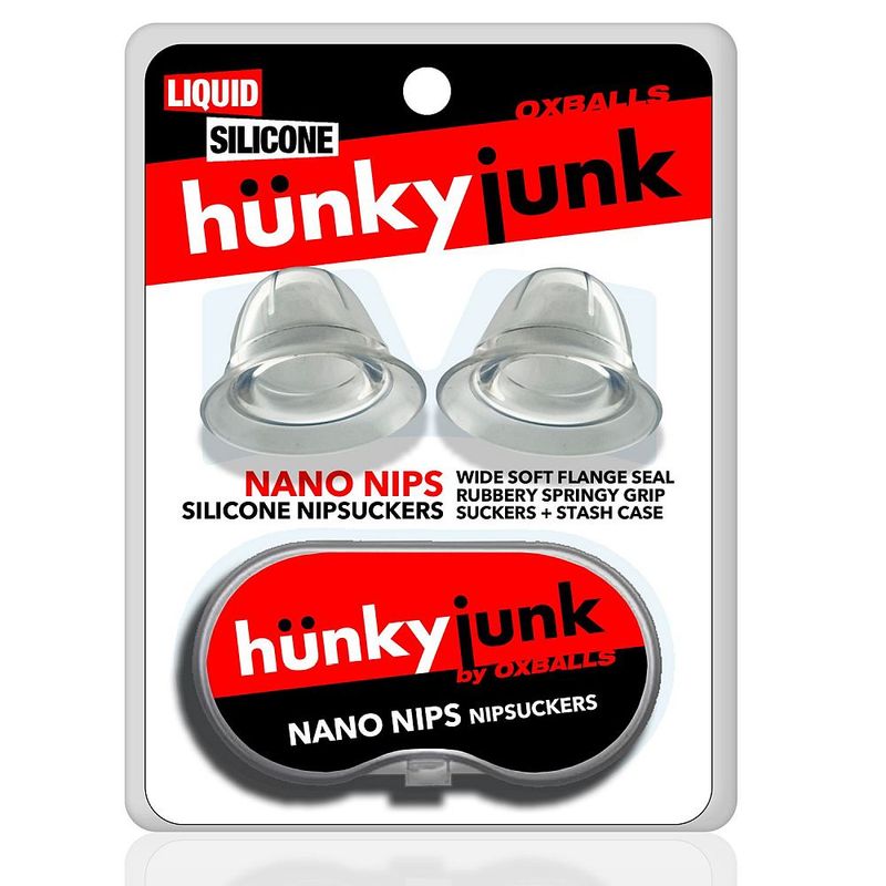 Nano Nips Nipple Sucker Silicone Clear w Storage Case - Just for you desires