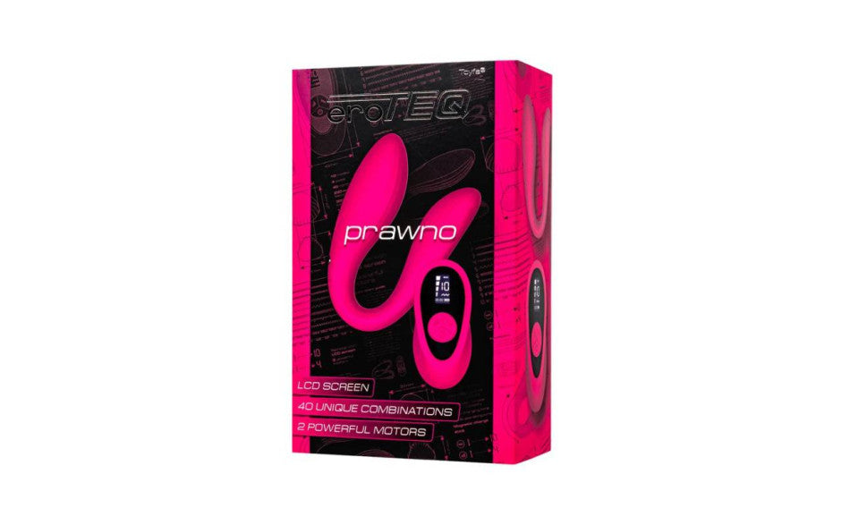 eroTeq Couples Vibrator Dual Motor with Remote
