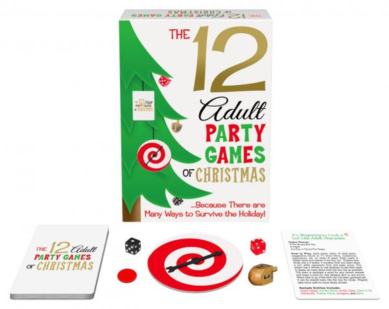 172442 - 12 Adult Party Games Of Christmas - Just for you desires