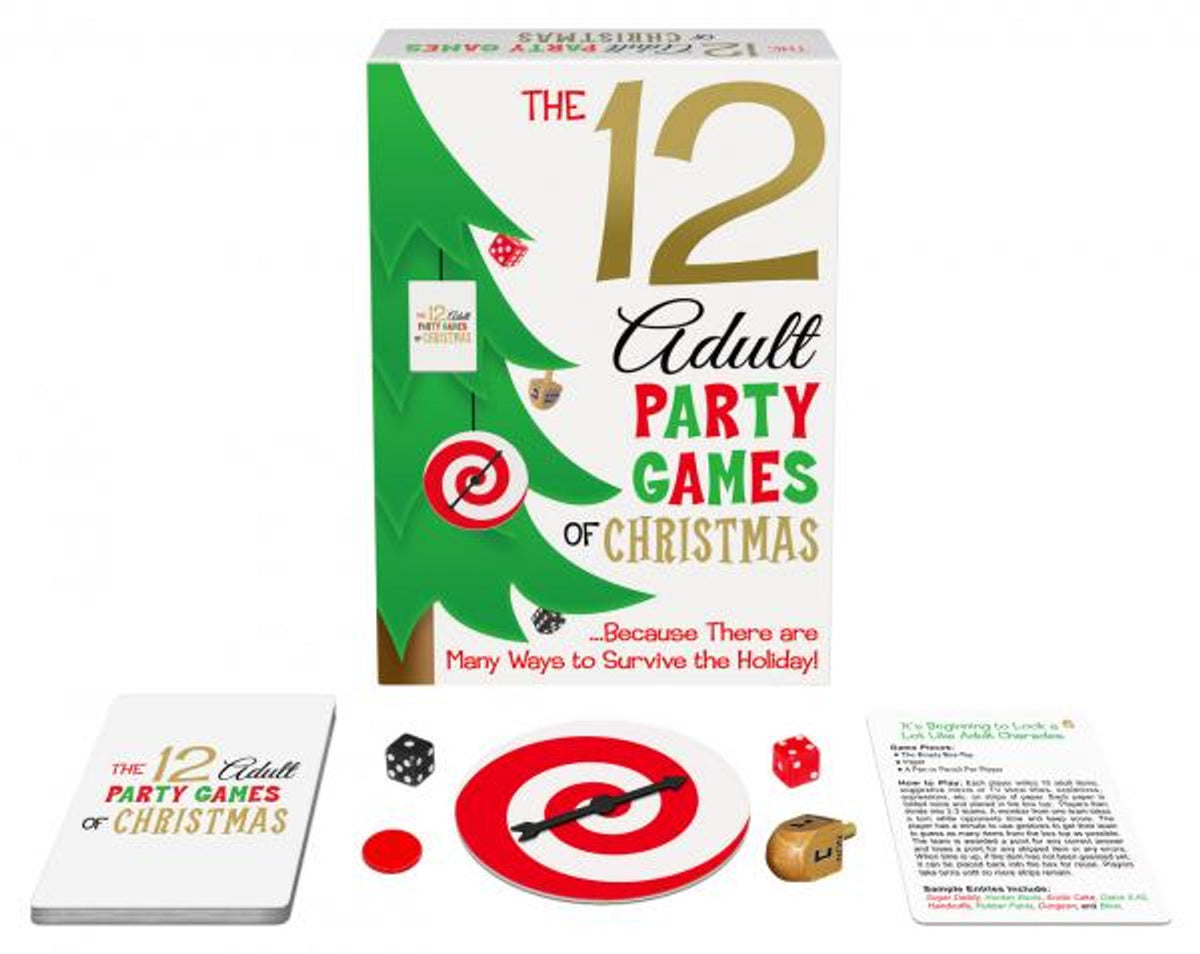 172442 - 12 Adult Party Games Of Christmas - Just for you desires