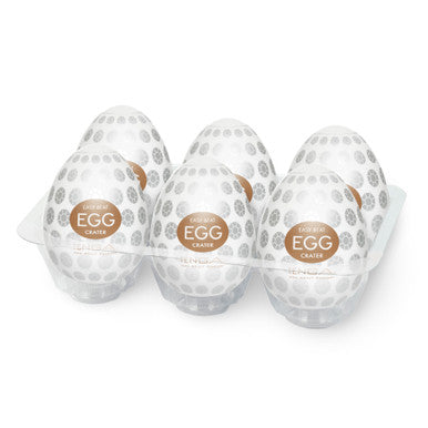 174353 - Tenga Egg Crater 6 Pieces - Just for you desires