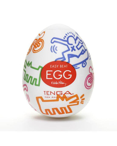 174910 - Tenga - Keith Haring Egg Street (6 Pieces) - Just for you desires