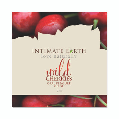 176130 - Intimate Earth Oral Pleasure Glide Foil 3 Ml - Cherry - Just for you desires