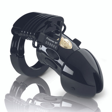 176589 - Mystim Pubic Enemy No 1 Cock Cage Black Edition - Just for you desires