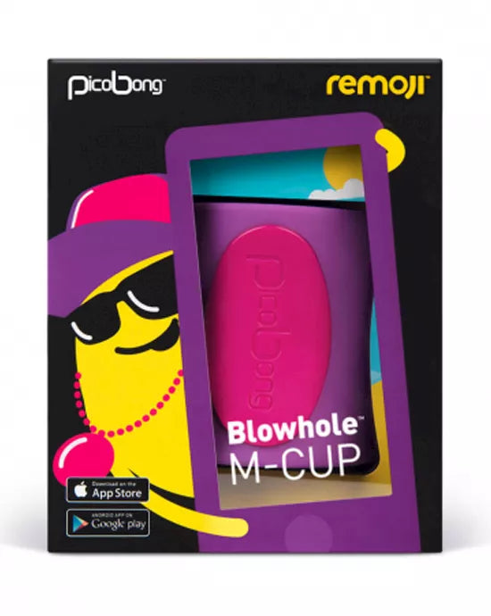 Picobong - Remoji Blowhole M-Cup Purple - Just for you desires