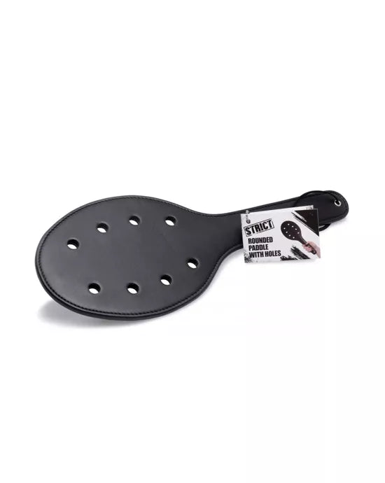 Deluxe Rounded Paddle with Holes - Just for you desires