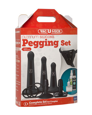 187753 - Vac-U-Lock Silicone Pegging Set - Just for you desires