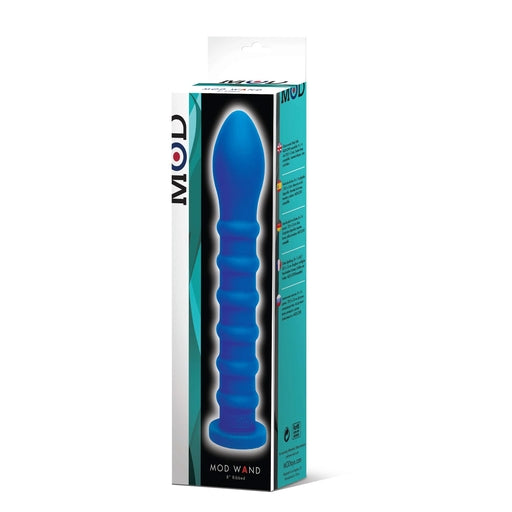 Mod Wand Blue Ribbed - Just for you desires