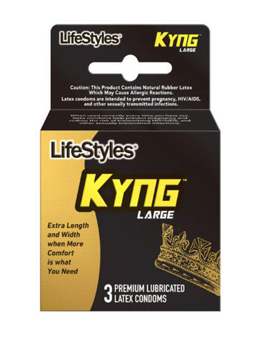 195919 - Lifestyles Kyng 3Pk - Just for you desires