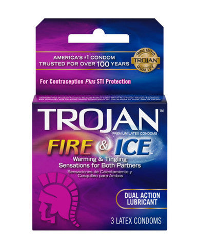 195954 - Trojan Fire & Ice 3Pk - Just for you desires