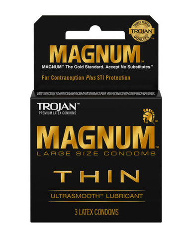 195963 - Trojan Magnum Thin 3Pk - Just for you desires