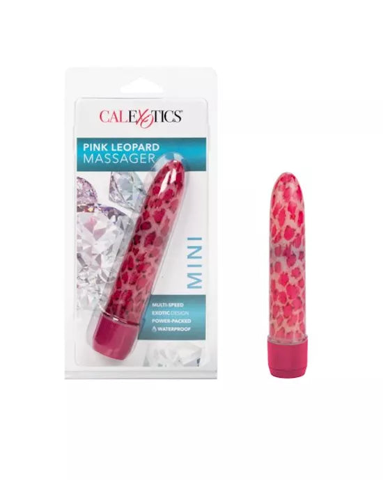 Leopard Massager - Pink - Just for you desires