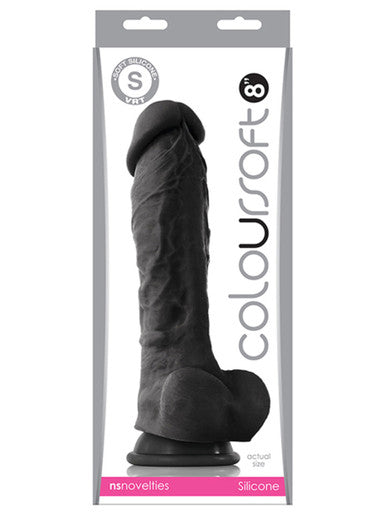199381 - Colour Soft Soft Dildo - 8 Inch - Just for you desires