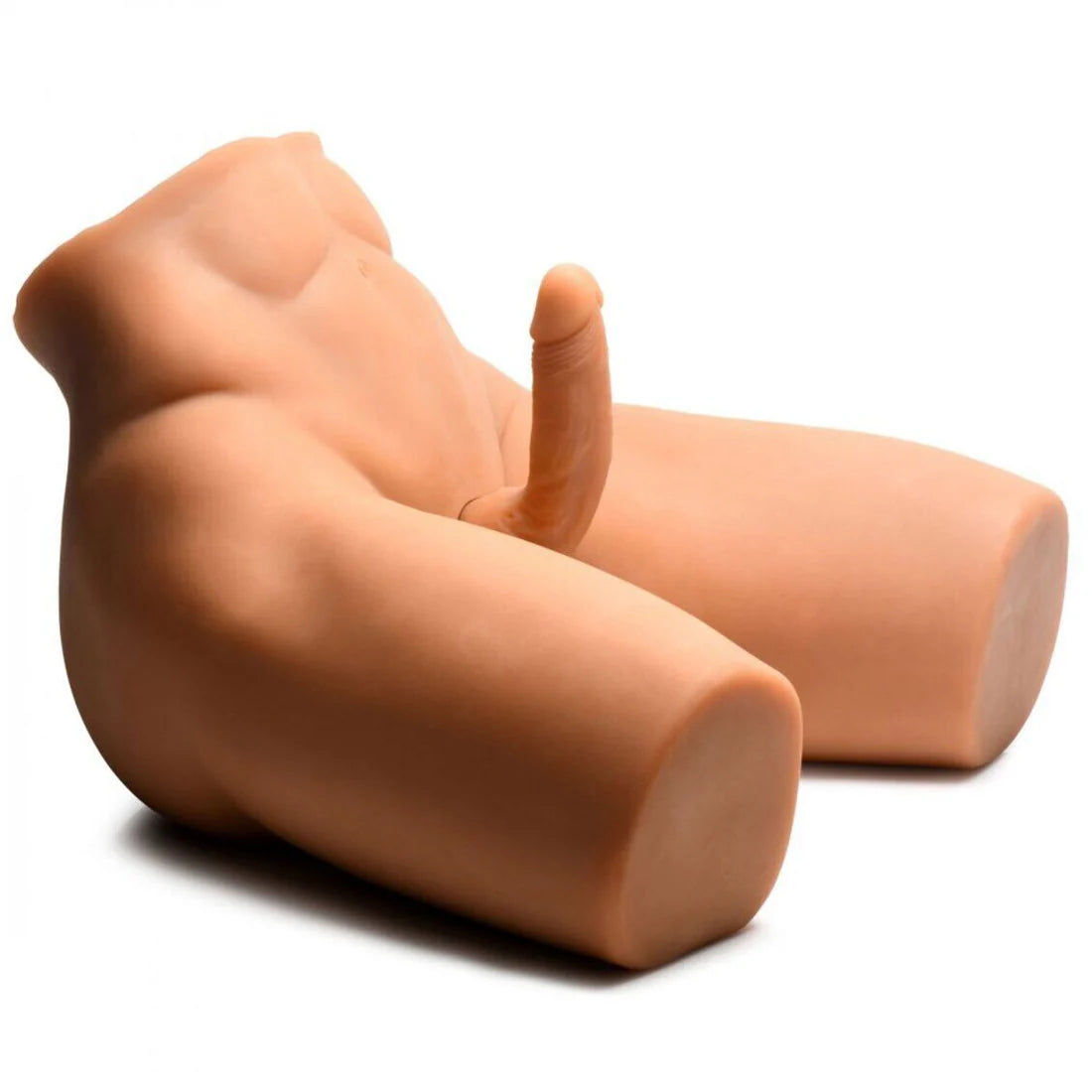 Jock Poseable Torso W/ Thrusting Dildo Medium - Just for you desires