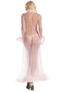 200774 - Full-Length Sheer Robe - Just for you desires