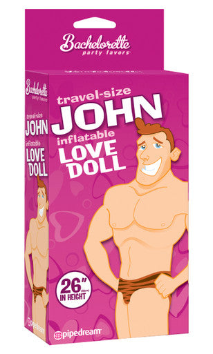 20338 - Travel Size John Blow Up Doll - Just for you desires