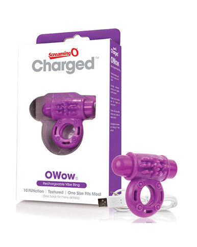 204628 - The Screaming O Charged OWow Vibe Ring - Just for you desires