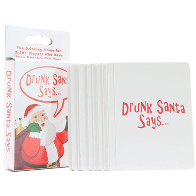 205726 - Drunk Santa Says - Drinking Card Game - Just for you desires