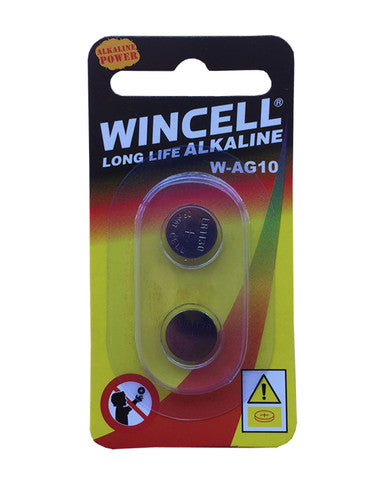205790 - Wincell Long Life Alkaline Ag10 2 Pack - Just for you desires