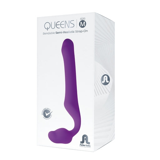 Adrien Lastic Queens Strapless Strap On Purple Medium - Just for you desires