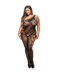 207627 - OffThe Shoulder With Side Ladder Detail Bodystocking - Just for you desires