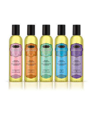 207810 - Aromatics Massage Oil 15 Bottles - 2Fl Oz Each - Just for you desires