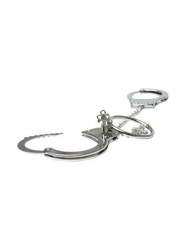 210193 - Sex & Mischief Ring Metal Handcuffs - Just for you desires