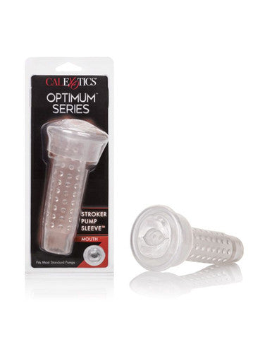 210251 - Optimum Series Stroker Pump Sleeve - Mouth - Just for you desires