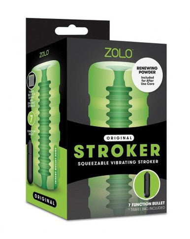 210656 - Zolo Original Squeezable Vibrating Stroker - Just for you desires