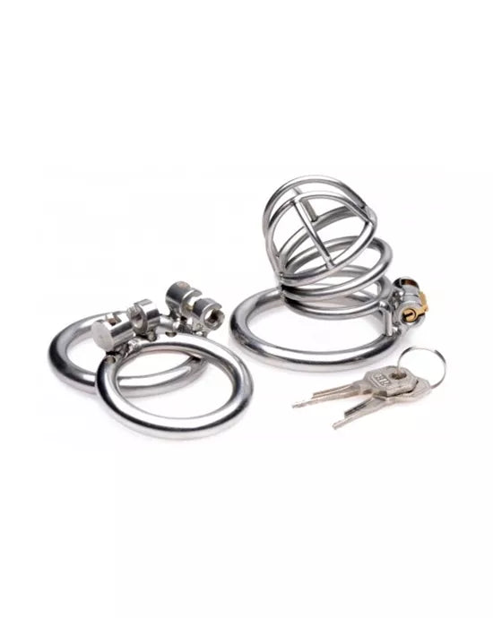 The Pen Deluxe Locking Chastity Cage - Just for you desires