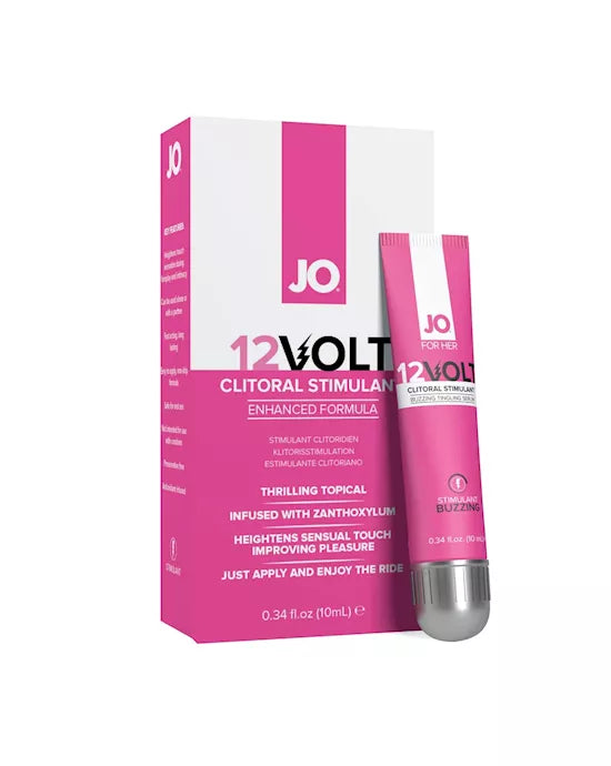 System JO - For Her Clitoral Serum Buzzing 12Volt 10 ml - Just for you desires