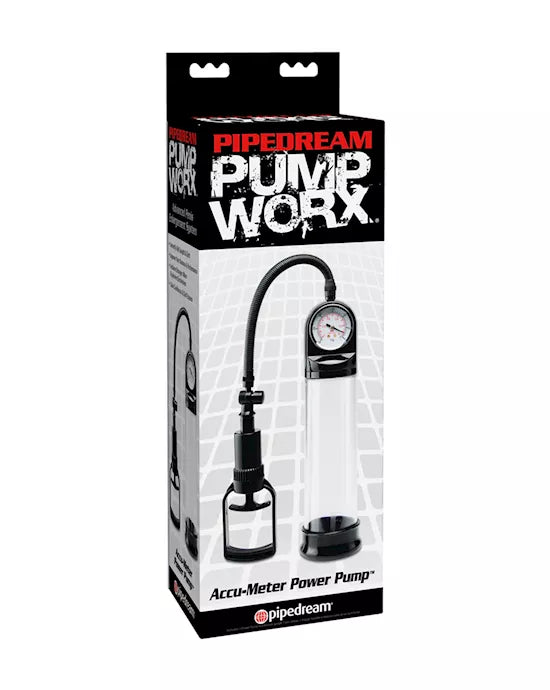 PUMP WORX - Accu-Meter Power Pump - Just for you desires