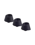 Womanizer InsideOut Silicone Heads 3 Pack Black Medium - Just for you desires