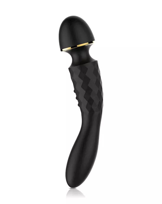 Diamonds The Emperor - Wand Massager Black - Just for you desires