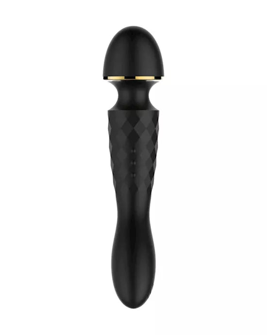 Diamonds The Emperor - Wand Massager Black - Just for you desires
