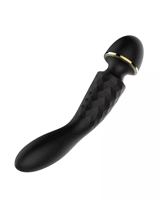 Diamonds The Emperor - Wand Massager Black - Just for you desires
