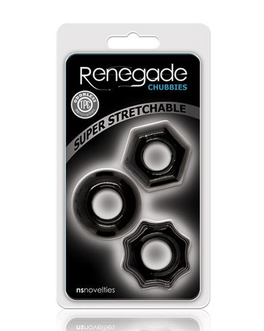 215180 - Renegade Chubbies Cock Ring Set - Just for you desires