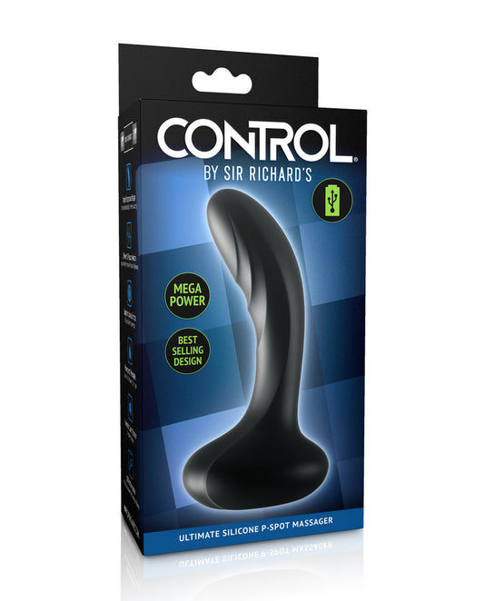 CONTROL by Sir Richard's  Ultimate Silicone  P-Spot Massager