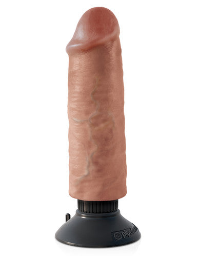 215692 - King Cock 6 Inch Vibrating Cock - Just for you desires