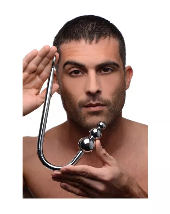 MS Meat Hook Beaded Anal Hook - Just for you desires