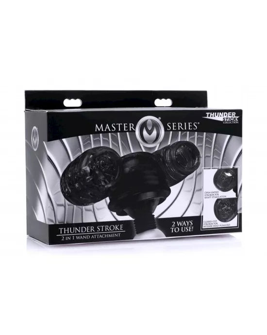 MS Thunder Stroke 2 in 1 Wand Attachment - Just for you desires