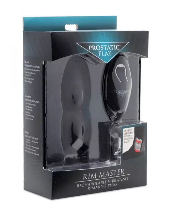 PP Rim Master Vibrating Rimming Plug - Just for you desires