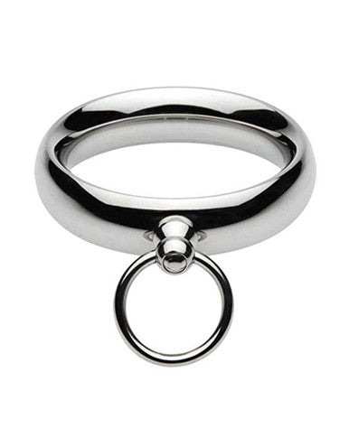 216051 - Lead Me Stainless Steel Cock Ring - Just for you desires