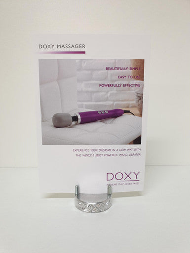 216089 - Doxy Massager Shelf Talker - Just for you desires