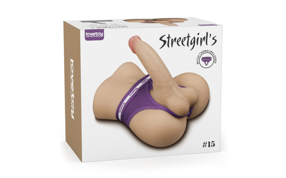 Streetgirls #15 Male Butt with Bendable Dildo and Balls Steven - Just for you desires
