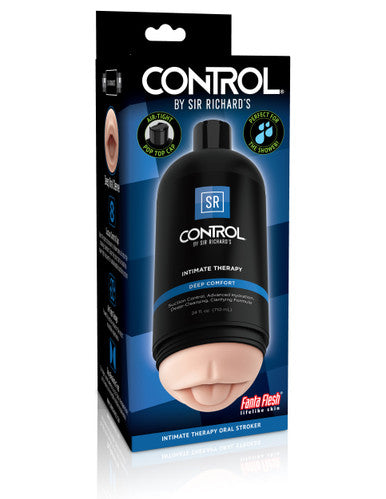217224 - Sir Richards Control Intimate Therapy Oral Stroker - Just for you desires