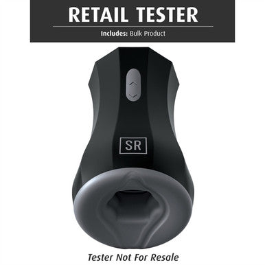 217229 - Sir Richard's Silicone Twin Turbo Stroker - Tester - Just for you desires