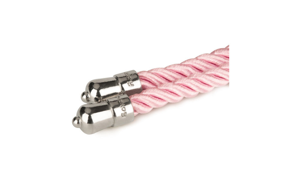 Rebellion Reign Rose 10m Silky Bondage Rope Pink - Just for you desires
